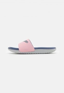 Nike Performance KAWA SLIDE SE UNISEX - Badesandale - Pink Glaze/metallic Silver/midnight Navy