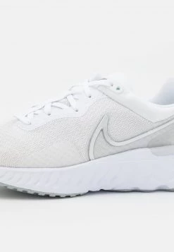 Nike Performance Damen REACT MILER 3 - Laufschuh Neutral - White/pure Platinum -Angebote Nike Store 7c6e99fb267b4299bab9a76f413f9c41