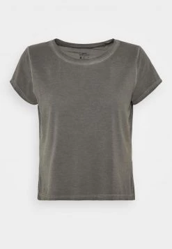 Nike Performance Damen GARMENT DYE - T-Shirt Basic - Anthracite 9 Nike Performance Damen GARMENT DYE - T-Shirt Basic - Anthracite -Angebote Nike Store 7ca340767b20461ead5ab501ddca5e29