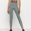 Nike Performance Tights - Smoke Grey Heather/black | Damen