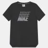 Nike Performance BREATHE - T-Shirt Print - Black/white | Kinder