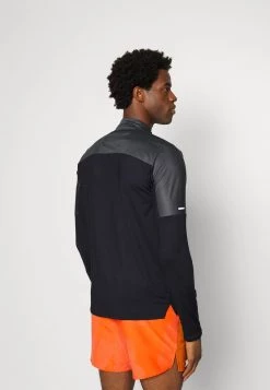 Nike Performance Herren TRAIL - Langarmshirt - Black/dark Smoke Grey -Angebote Nike Store 7deee1db7c50466bb77b8cb7e5978a59