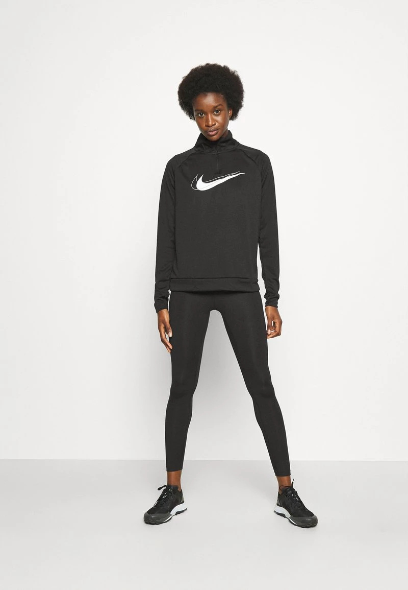 Nike Performance Damen RUN - Langarmshirt - Black/white 2 Nike Performance Damen RUN - Langarmshirt - Black/white – Bild 2