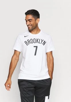 Nike Performance Herren NBA BROOKLYN NETS JAMES HARDEN NAME & NUMBER TEE - Vereinsmannschaften - White