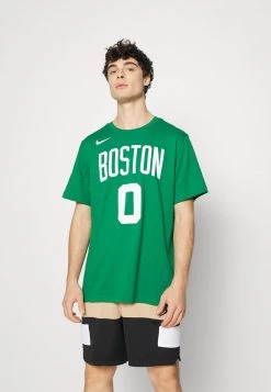 Nike Performance Herren NBA BOSTON CELTICS JAYSON TATUM ICON NAME & NUMBER TEE - Vereinsmannschaften - Clover