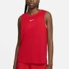 Nike Performance Damen W NKCT DF ADVTG - Sport T-shirt - University Red White