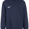 Nike Performance Unisex CLUB19 CREW FLEECE TM - Sweatshirt - Obsidian / White