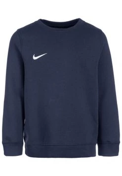 Nike Performance Unisex CLUB19 CREW FLEECE TM - Sweatshirt - Obsidian / White