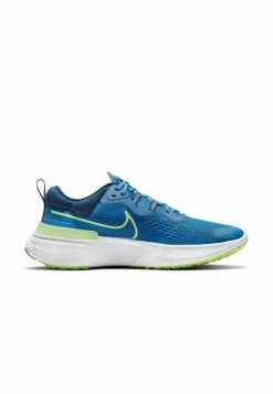 Nike Performance REACT MILER - Laufschuh Neutral - Imperial Blue/court Blue/white/lime Glow | Herren -Angebote Nike Store 7ef7c4af69be4723bcfcc10cf1949d0c