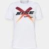 Nike Performance DRY TEE LEG - T-Shirt Print - White | Herren
