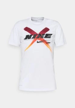Nike Performance DRY TEE LEG - T-Shirt Print - White | Herren