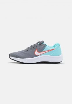 Nike Performance STAR RUNNER 3 UNISEX - Laufschuh Neutral - Smoke Grey/white/magic Ember/copa