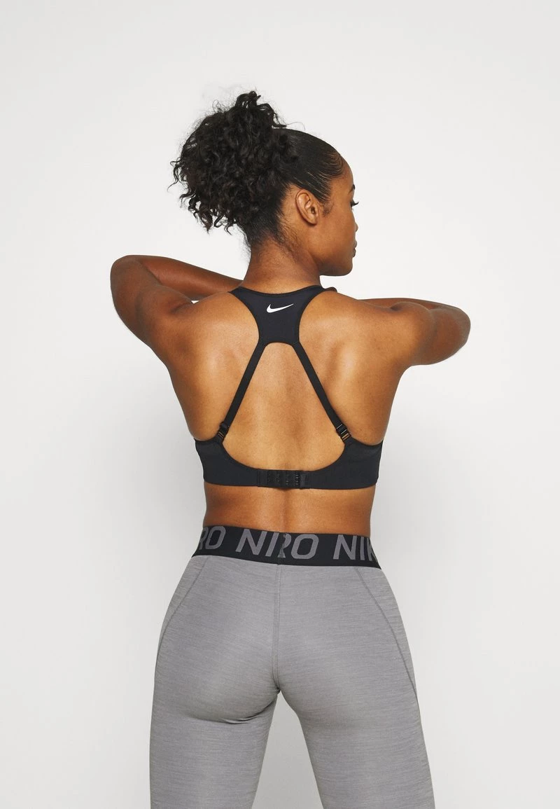 Nike Performance Damen ALPHA BRA - Sport-BH Mit Starker Stützkraft - Black/white 3 Nike Performance Damen ALPHA BRA - Sport-BH Mit Starker Stützkraft - Black/white – Bild 3