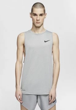 Nike Performance Herren Top - Smoke Grey/light Smoke Grey/heather/black