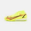 Nike Performance MERCURIAL 8 ACADEMY IC - Fußballschuh Halle - Volt/black/bright Crimson | Herren