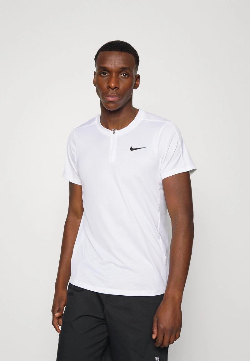 Nike Performance Herren ADVANTAGE - Sport T-shirt - White/black 1 Nike Performance Herren ADVANTAGE - Sport T-shirt - White/black