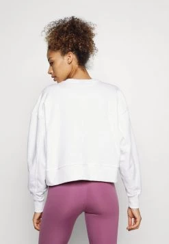 Nike Performance Damen DRY GET FIT CREW - Sweatshirt - White Heather/summit White -Angebote Nike Store 7fd6642a375a4e40977cba8d4523f8b0
