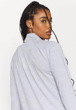 Nike Performance Damen PACER - Langarmshirt - Light Smoke Grey/reflective Silver -Angebote Nike Store 7fdc98972ad74d60a80083ab6635313c