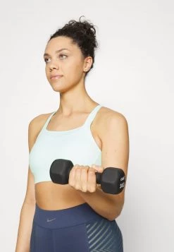 Nike Performance Damen LUXE BRA - Sport-BH Mit Mittlerer Stützkraft - Mint Foam/grey Fog -Angebote Nike Store 7ff4677673944192be7928761e71af18