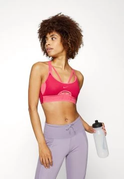 Nike Performance Damen INDY BRA - Sport-BH Mit Leichter Stützkraft - Pomegranate/gypsy Rose -Angebote Nike Store 80124471e58c4660956abf3ee826f9d6
