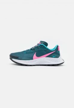 Nike Performance Damen PEGASUS TRAIL 3 - Laufschuh Trail - Dark Teal Green/pink Glow/armory Navy/turquoise Blue/white/ghost