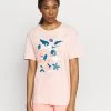 Nike Performance Damen DAY TEE - T-Shirt Print - Arctic Orange