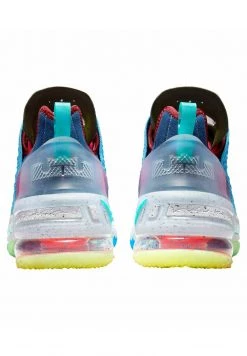 Nike Performance Herren LEBRON XVIII - Sneaker Low - Blau/ Gold -Angebote Nike Store 80fb3118af684550989b1804dc7fcf33