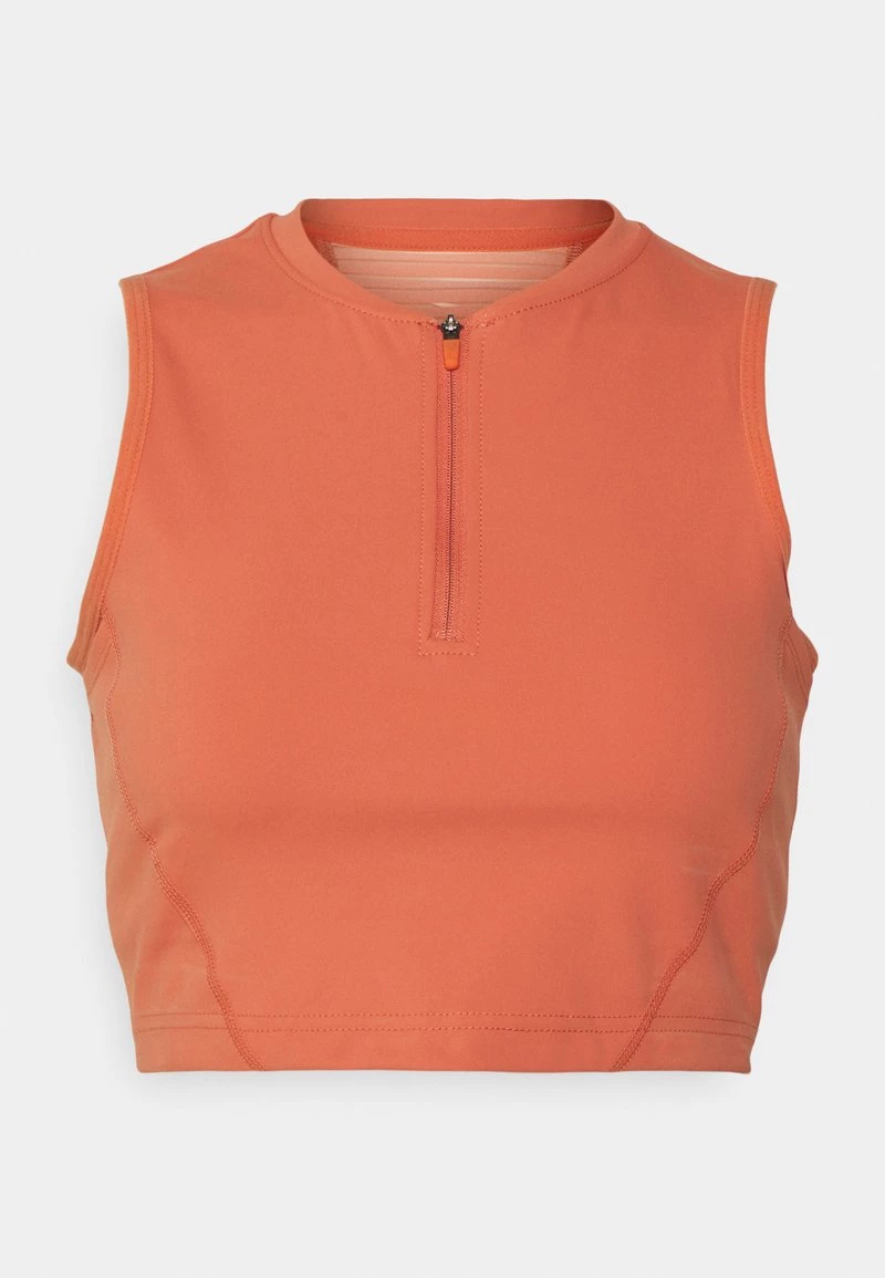 Nike Performance Damen CROP TANK - Top - Madder Root 5 Nike Performance Damen CROP TANK - Top - Madder Root – Bild 5