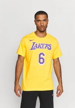 Nike Performance Herren NBA LOS ANGELES LAKERS LEBRON JAMES NAME AND NUMBER TEE - Vereinsmannschaften - Amarillo