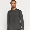 Nike Performance Herren Langarmshirt - Black/iron Grey