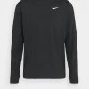 Nike Performance CREW - Langarmshirt - Black/reflective Silver | Herren