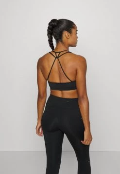 Nike Performance Damen INDY BRA NON PAD - Sport-BH Mit Leichter Stützkraft - Black/white -Angebote Nike Store 82c0a1abc23c4dd7806c978a103497f4