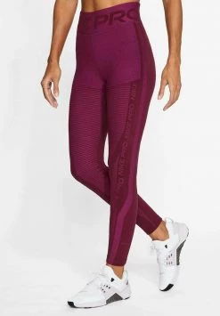 Nike Performance Tights - Bordeaux | Damen