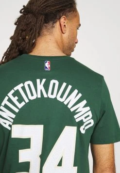 Nike Performance Herren NBA MILWAUKEE BUCKS GIANNIS ANTETOKOUNMPO ICON NAME & NUMBER TEE - Vereinsmannschaften - Fir -Angebote Nike Store 82de63fa4bad41eeb38d74ed508b7032