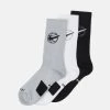 Nike Performance Herren BASKETBALL SOCKS 3 PACK - Sportsocken - Black/white/grey