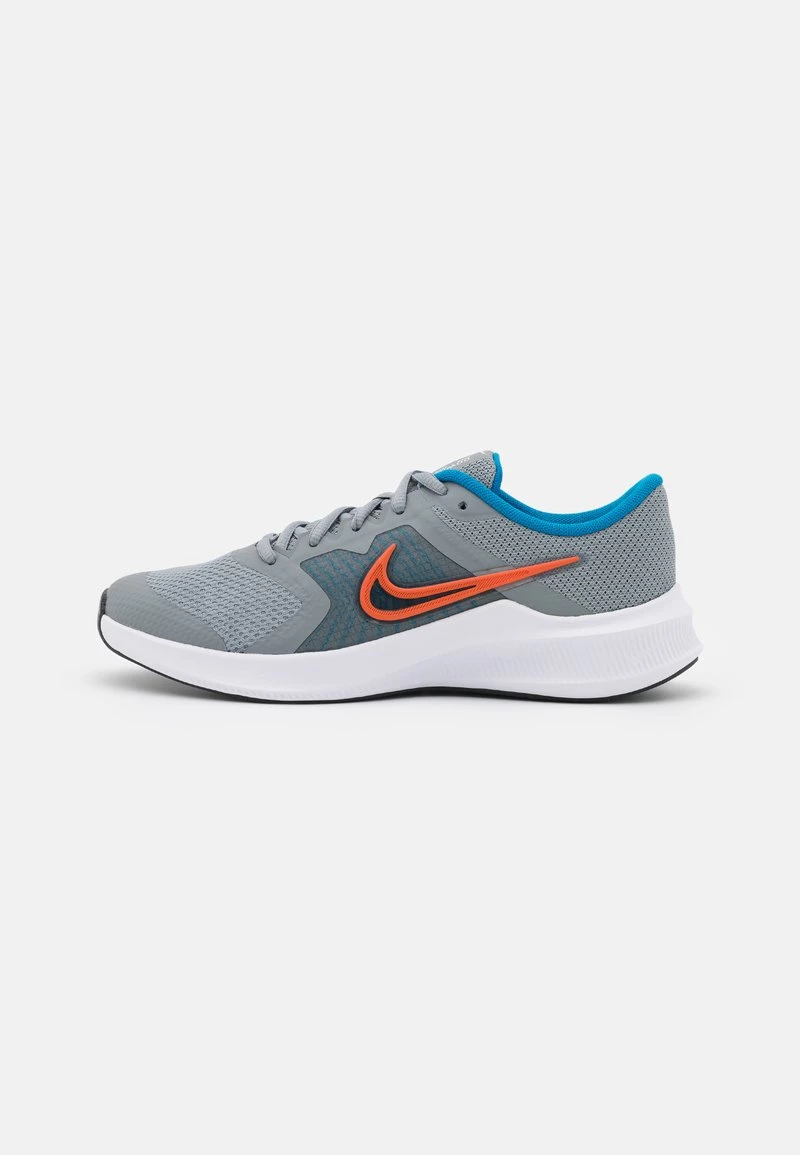 Nike Performance UNISEX - Laufschuh Neutral - Particle Grey/orange/imperial Blue/white 1 Nike Performance UNISEX - Laufschuh Neutral - Particle Grey/orange/imperial Blue/white