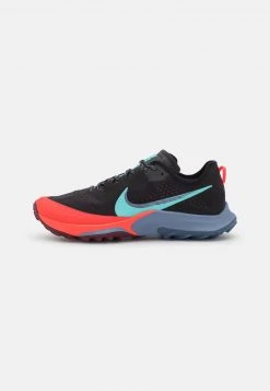 Nike Performance Herren AIR ZOOM TERRA KIGER 7 - Laufschuh Trail - Black/dynamic Turquoise/dark Beetroot/ashen Slate/bright Crimson/diffused Blue
