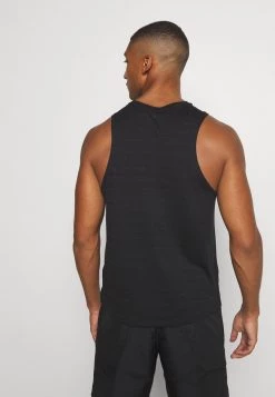 Nike Performance Herren MILER TANK - Top - Black/silver -Angebote Nike Store 835bf6510e344027a9eb2dd5e14657f2