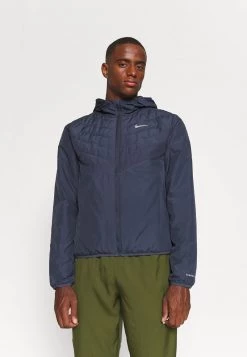 Nike Performance Herren Laufjacke - Thunder Blue/silver