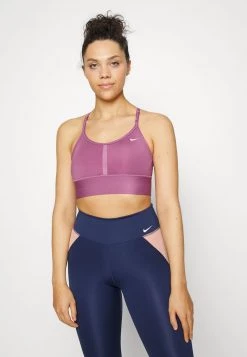 Nike Performance INDY BRA - Sport-BH Mit Mittlerer Stützkraft - Light Bordeaux/white | Damen