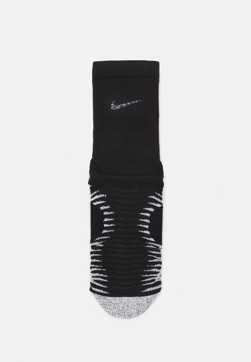 Nike Performance TRAIL RUNNING CREW UNISEX - Sportsocken - Black/anthracite/silver 1 Nike Performance TRAIL RUNNING CREW UNISEX - Sportsocken - Black/anthracite/silver