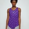 Nike Performance Damen AIR TANK - Top - Court Purple