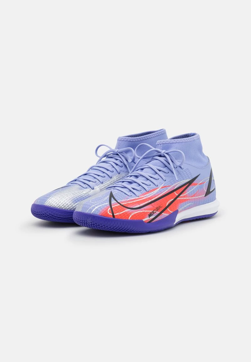 Nike Performance Herren MERCURIAL 8 ACADEMY KYLIAN MBAPPE IC - Fußballschuh Halle - Light Thistle/metallic Silver 2 Nike Performance Herren MERCURIAL 8 ACADEMY KYLIAN MBAPPE IC - Fußballschuh Halle - Light Thistle/metallic Silver – Bild 2