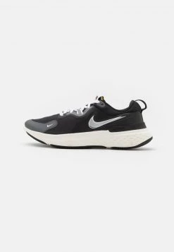 Nike Performance REACT MILER PRM - Laufschuh Neutral - Black/metallic Silver/dark Grey/white | Herren