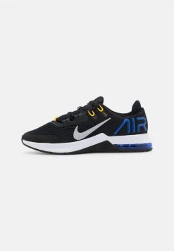 Nike Performance Herren AIR MAX ALPHA TRAINER 4 - Trainingsschuh - Black/wolf Grey/racer Blue/laser Orange