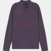 Nike Performance SWEATSHIRT DF ACD21 DRIL TOP - Langarmshirt - Dark Raisin/siren Red | Unisex