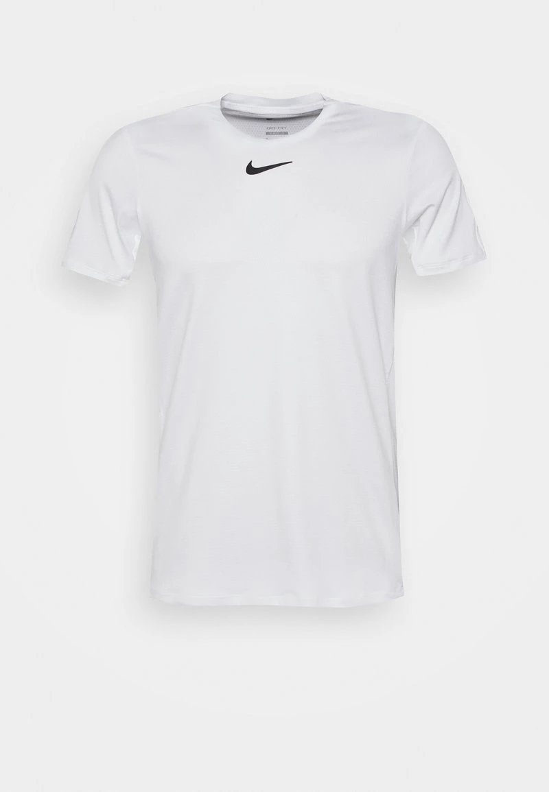 Nike Performance Herren ADVANTAGE - Sport T-shirt - White/black 1 Nike Performance Herren ADVANTAGE - Sport T-shirt - White/black