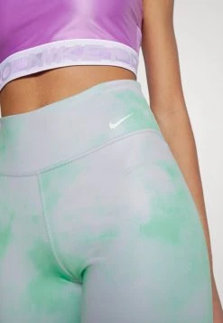 Nike Performance ONE CORE - Tights - Green Glow/white | Damen -Angebote Nike Store 84eccd2a7f304d82aebc527ff221a70b