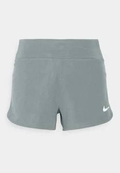 Nike Performance Damen ECLIPSE SHORT - Kurze Sporthose - Smoke Grey/silver -Angebote Nike Store 853256a6a45a4312a80a8478ef84d95f