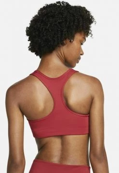 Nike Performance Damen BRA - Sport-BH Mit Mittlerer Stützkraft - Pomegranate/black -Angebote Nike Store 854cd0a5341d4d80b49e9a27c4207ffd